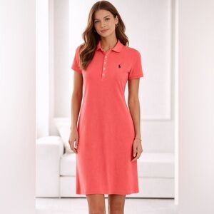 Ralph Lauren Polo T-Shirt Dress Soft Stretch 100% Cotton Size XL